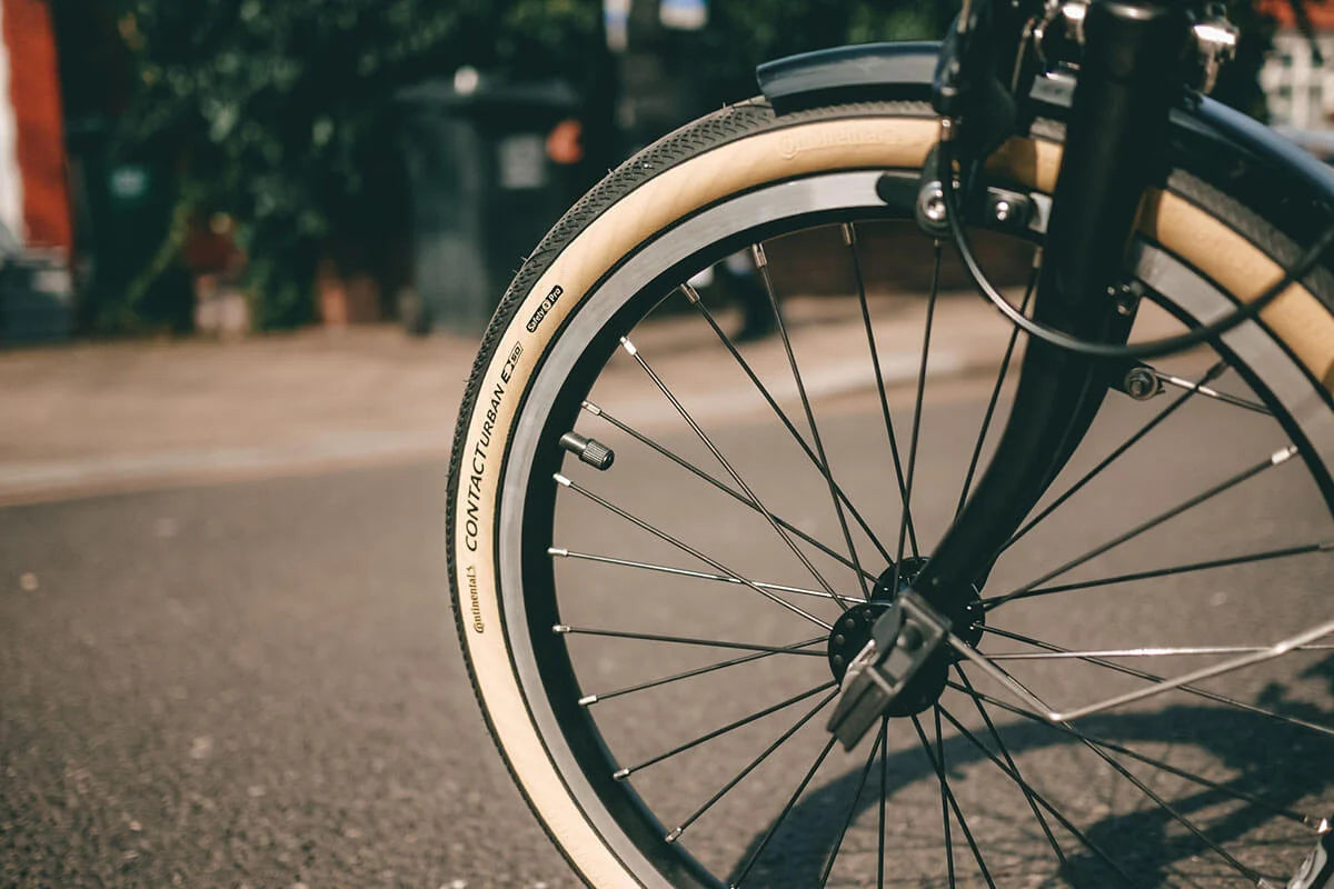 Continental Contact Urban Brompton Tyre 16 x 1 3/8 (35-349) Cream Fold
