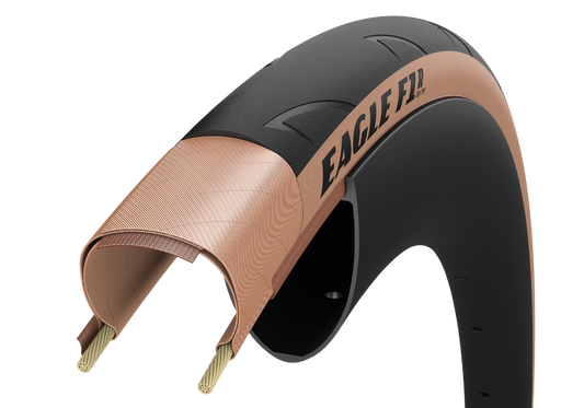 Goodyear Eagle F1 R Tube Type Road Tyre – Multiple Sizes – Black or Tanwall