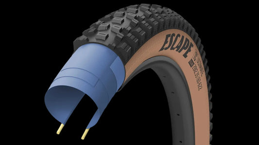 Goodyear Escape Ultimate TC MTB Tyre – Tanwall – Multiple Sizes