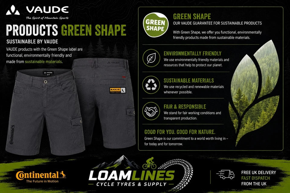 Share VAUDE Continental Gravel Bike Shorts MTB Cargo Shorts Cycling Outdoor Casual