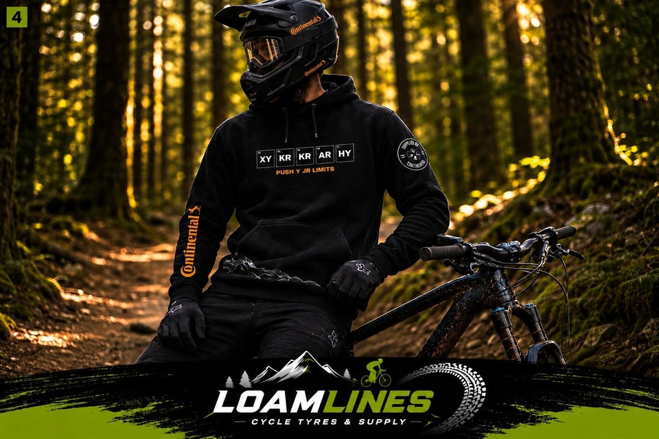 Continental Gravity Downhill MTB Hoodie Official Mountain Bike Pullover
