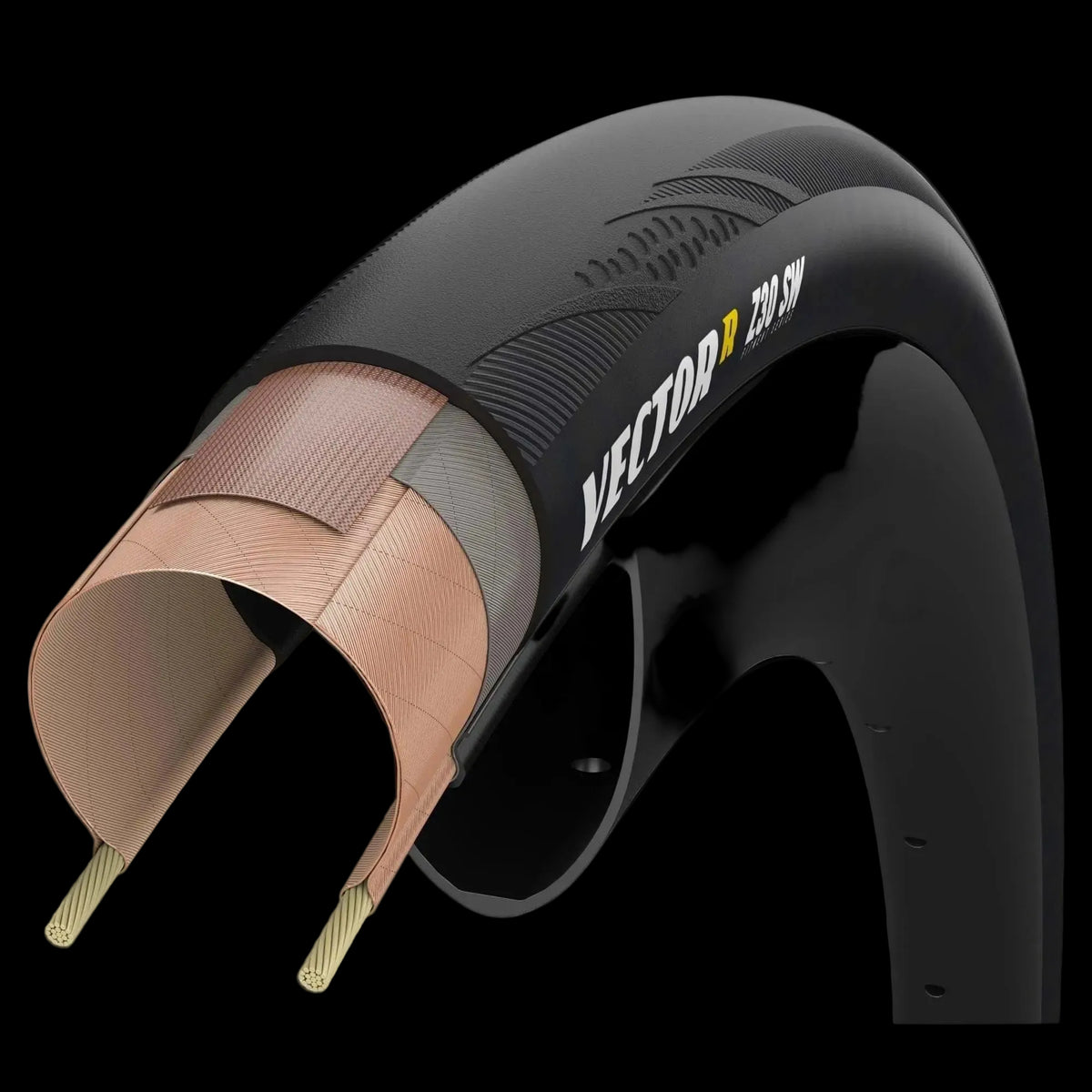 Goodyear Vector R Z30 Road Tyre – Tubeless Complete – 30C & 35C Zipp